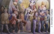 Cartel de la Exposición "O carnaval da vida", óleos, acuarelas y dibujos de José González Collado