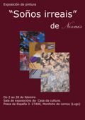 Exposición de Novais en Monforte de Lemos, febrero de 2012.
